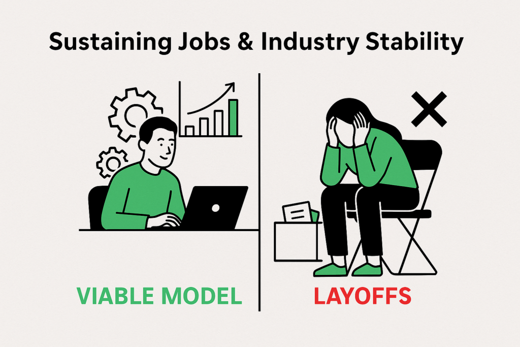 Sustaining Jobs & Industry Stability